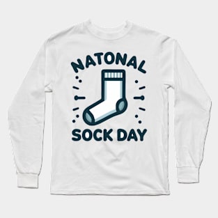 National sock day Long Sleeve T-Shirt